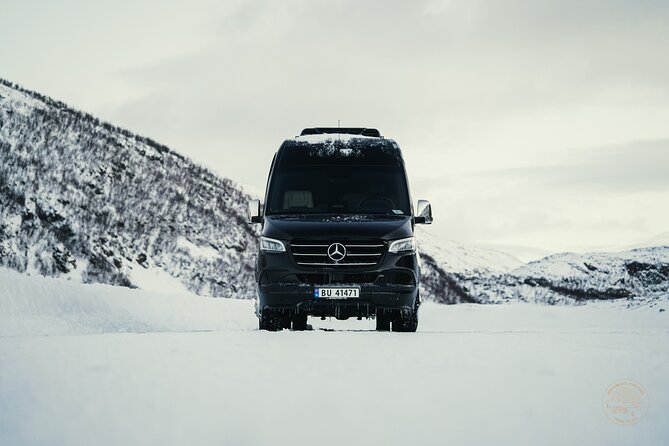 Minibus Northern Lights Chase with Photography from Tromsø - Campfire food and Arctic comfort
