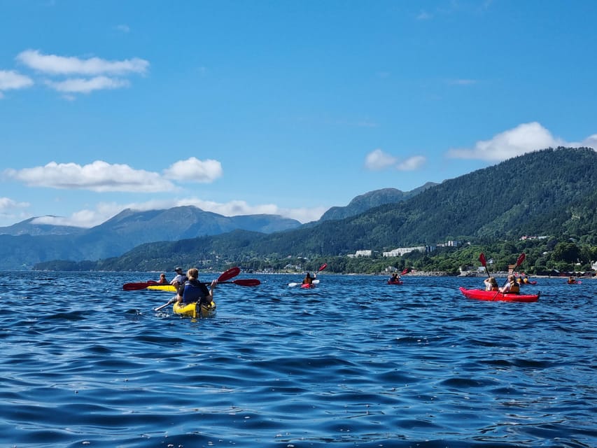 Molde - Guided kayak tour - How demanding is three hours on the water?