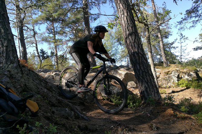 Mountain Biking Small-Group in Stockholm Forests for Beginners - Gravel paths, forest tracks, and the route’s changing pace