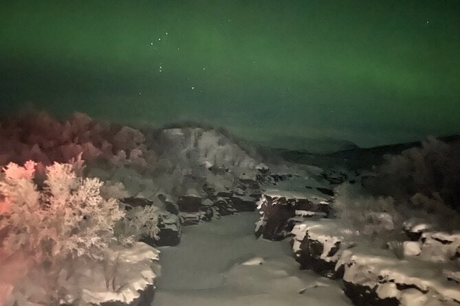 Northern Light hunt with minibus to Abisko 7:30 pm - Passing Abisko Canyon and Lapporten
