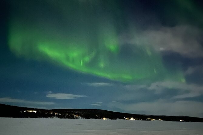 Northern Light snowmobile tour in Kiruna 7:30 pm - Fika, photos, and the aurora search