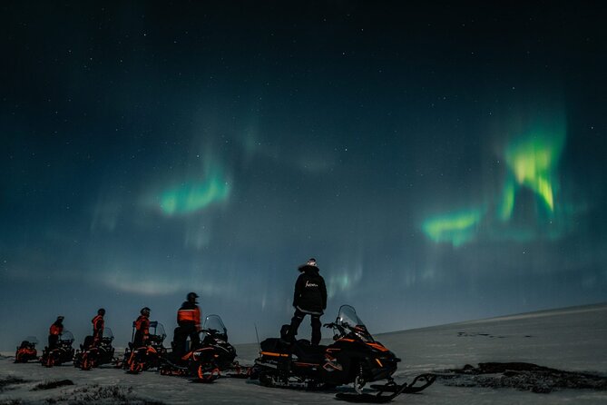 Northern Lights Adventure By Snowmobile - From Alta city center to Gargia Valley