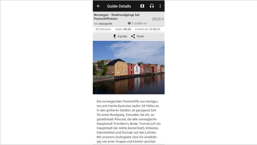 Norwegian Coastal Cities: Smartphone Audio Guide App - Bodø, Kirkenes, Hammerfest, and Svolvær