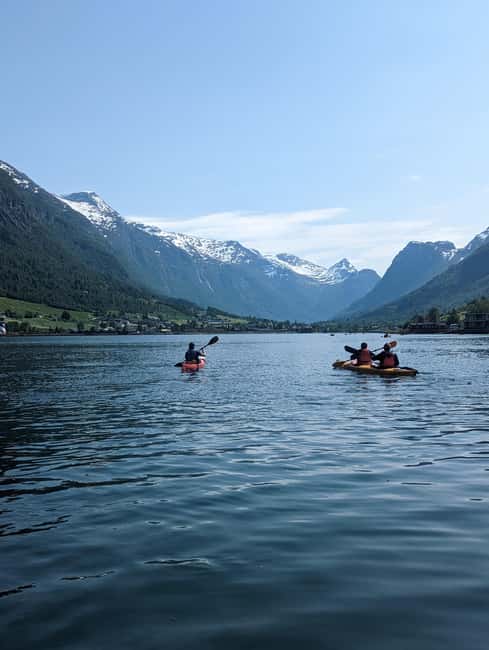 Olden: Guided beginner friendly fjord kayaking.Local company - Key points to know before you book