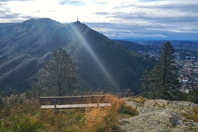 On Top of Bergen - Private Hike - Views of Bergen, the fjords, and the sea