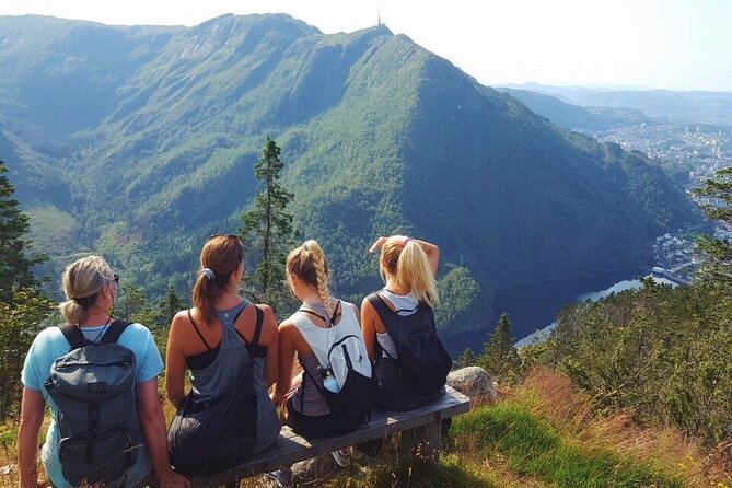 On Top of Bergen - Public Tour - Mount Fløyen and the one-way funicular ride