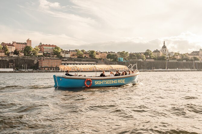 Open Electric Boat Ride in Stockholm with Live-Guide - Opera, National Museum, and Stockholm’s formal waterfront