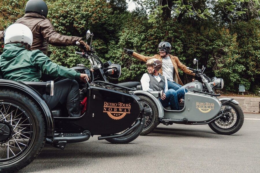 Oslo: 2-Hour Retro Motorcycle Sidecar City Tour - Key points at a glance