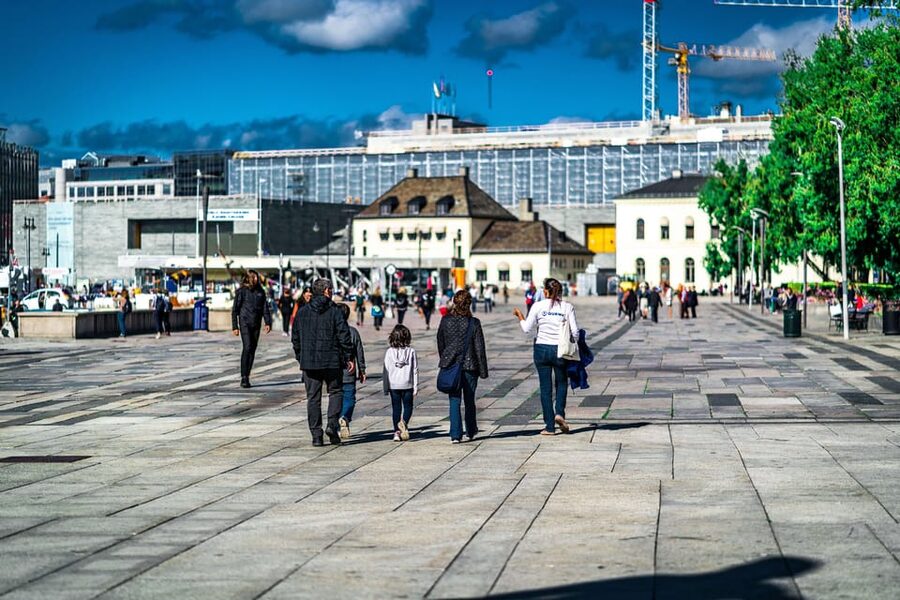 Oslo: 3-hour Highlights & Vigeland Park Private Walking Tour - The National Theatre, Royal Palace, and Karl Johans gate