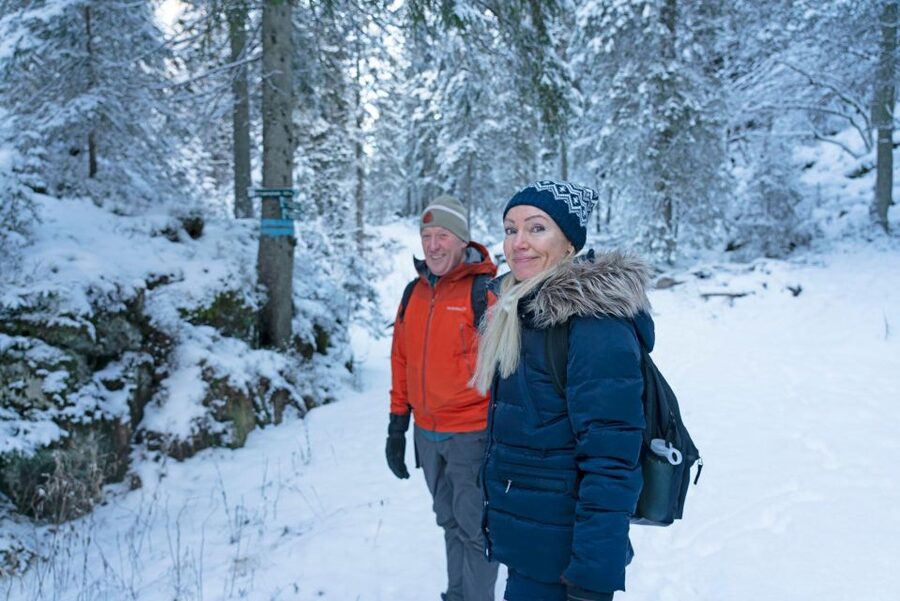 Oslo: Best View of the Oslofjord Winter Edition - The return walk and ride back to central Oslo