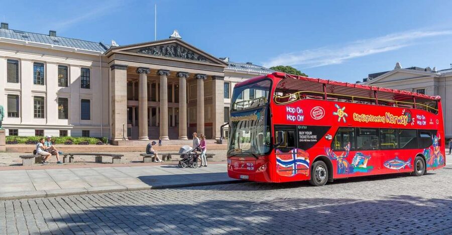 Oslo: City Sightseeing Hop-On Hop-Off Bus Tour - Majorstuen and Frogner Park