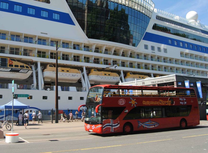 Oslo: City Sightseeing Hop-On Hop-Off Bus Tour - Nationaltheatret, the Royal Palace, and Karl Johans Gate