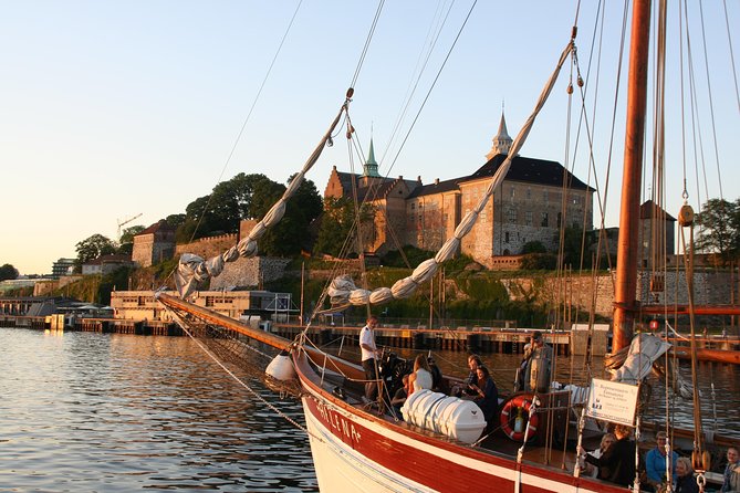 Oslo Fjord Evening Cruise with Shrimp Buffet on a Sailing Ship - Oslo Opera House, Akershus Fortress, and the islands