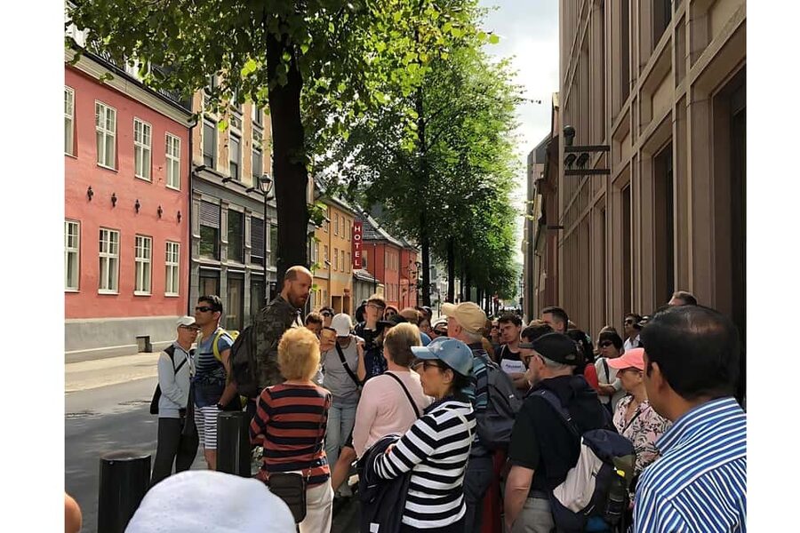 Oslo: Guided Walking Tour of Central Oslo - The Opera House gives the walk a bold opening