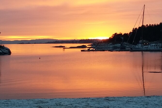 Oslo Winter Highlights Bike Tour - The Oslofjord route and the city’s changing waterfront