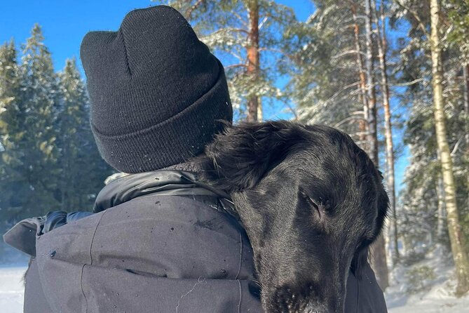 Oslo: Winter wonderland forest hike & campfire with a dog - The climb to Ingieråsen viewpoint