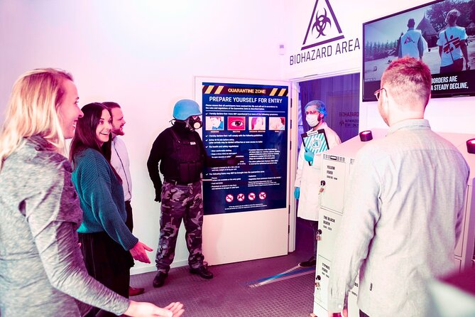 Outbreak Escape Room - Private play makes six the practical limit