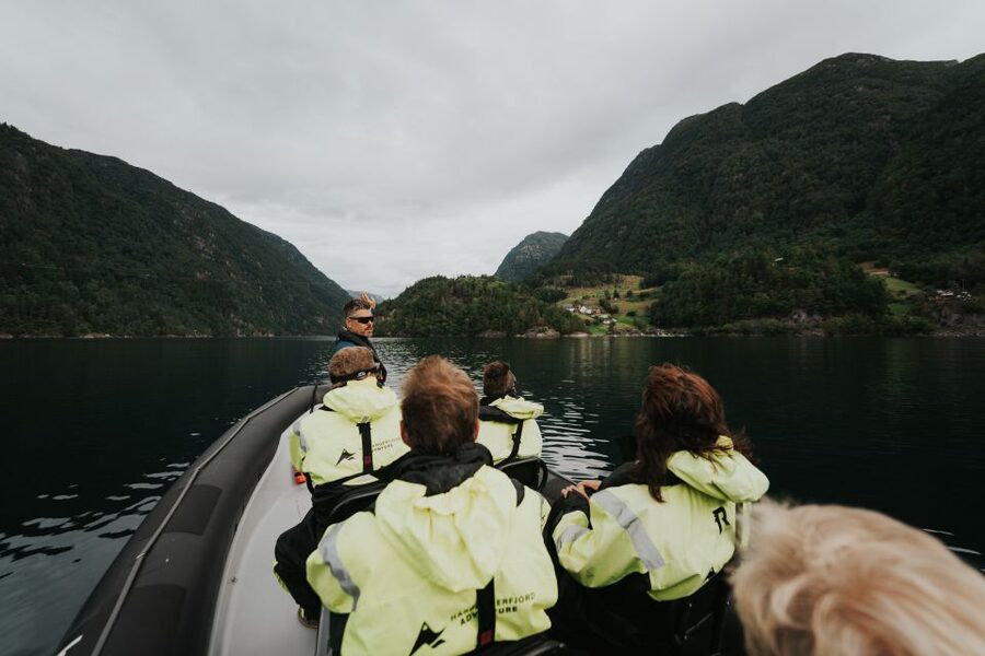 Øystese: Hardangerfjord RIB safari to the Fyksesund branch - A short look around Kvamsøy