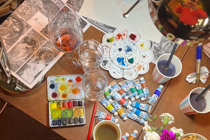 Paint Norwegian landscape with watercolor in Bergen - What the 2.5-hour Bergen watercolor class is really like
