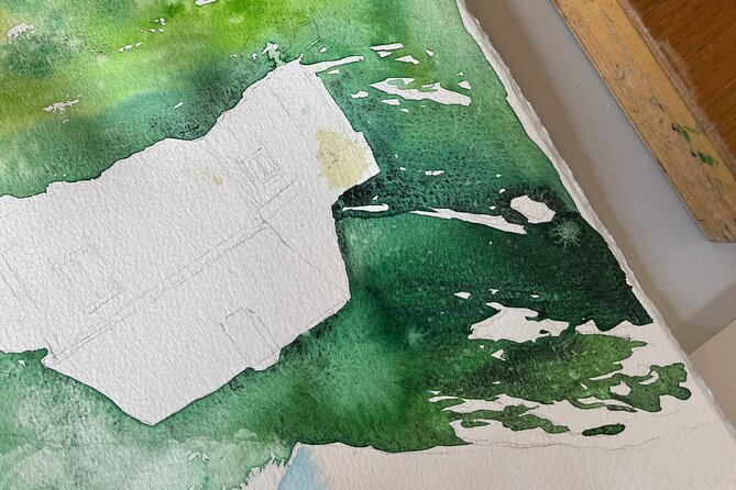 Paint Norwegian landscape with watercolor in Bergen - What is included, and what should you wear?