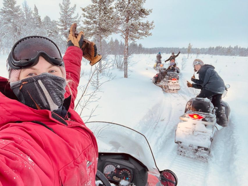 Polar Nature Tour on Snowmobile - Two hours across frozen lakes and quiet forest