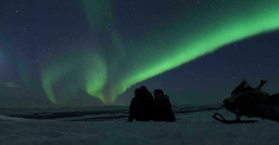 Premium Aurora Snowmobile Ride With Panoramic Views - Sharing One Snowmobile Between Two People