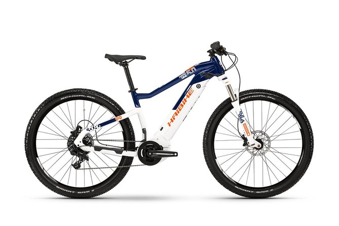 Premium eBike rental - What the full-suspension Merida can handle