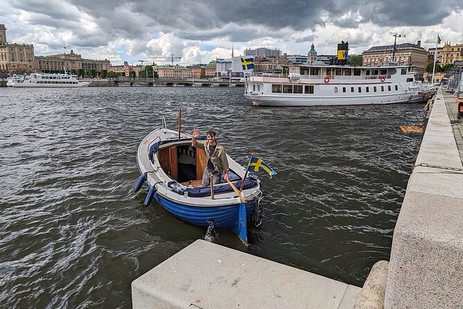 Private Boat Tour in Stockholm - Meeting Isak at Skeppsholmen