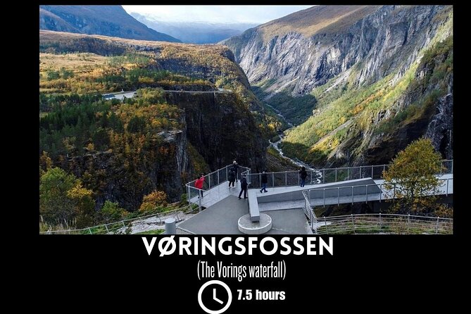 Private day tour to the Vorings Waterfall— Norway's most visited - Voss and the first stretch of the route