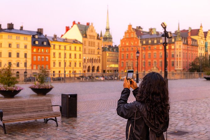 Private Golden Hour Photo Walk in Stockholm - Riddarholmen: open views beside the water