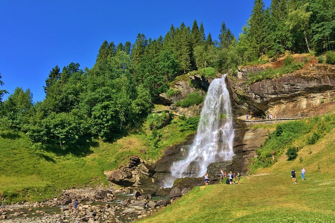 PRIVATE GUIDED TOUR: Folgefonna Glacier roundtrip from Bergen, 8 hours - Steinsdalsfossen offers a more unusual walk