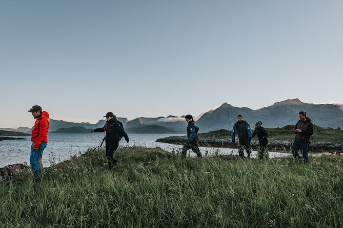 Private Kayak & Hike To Bunes Beach - Reinefjorden by kayak, with granite peaks overhead