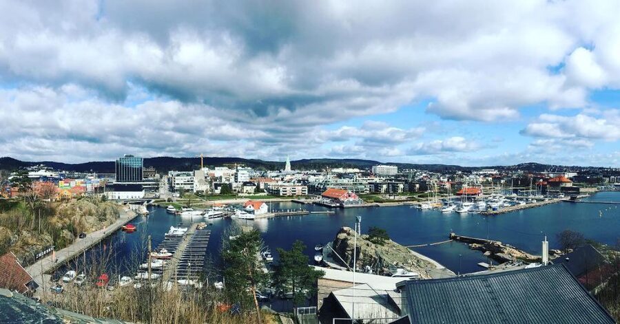Private Kristiansand Cultural Walk - A city built on a practical grid