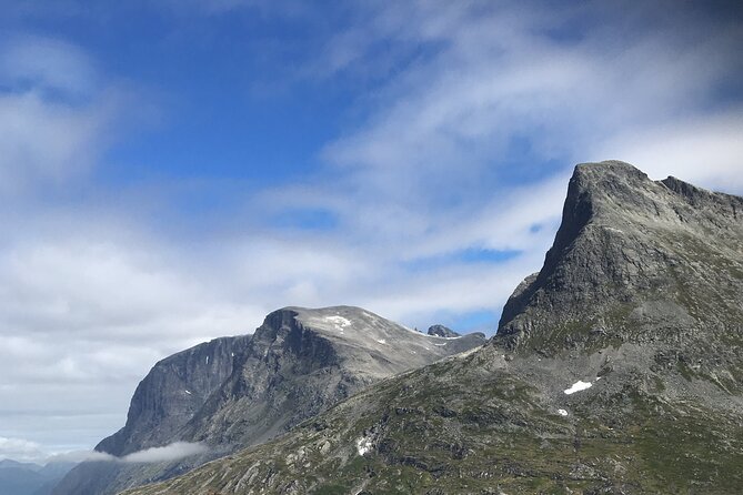 Private shore excursions Troll road in 5-7 groups - Stordal Church makes a quiet final stop