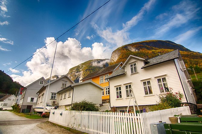 Private tour to Sognefjord and Flåm from Bergen, 24 hr refundable - Stegastein above Aurlandsfjord