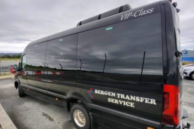 Private transfer From Bergen Airport - Hotels/Port 1-14 pax. - Group size, luggage, and the real price
