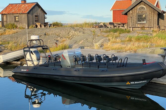 RIB Speed Boat Tour and Archipelago Island Visit (4,5h) - Two hours on Grinda