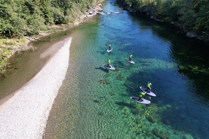 River SUP Voss - Paddling the Voss River with a guide
