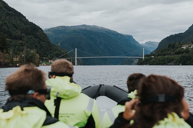 Scenic Hardangerfjord & Fyksesund RIB adventure from Norheimsund - Starting at Samlafjorden
