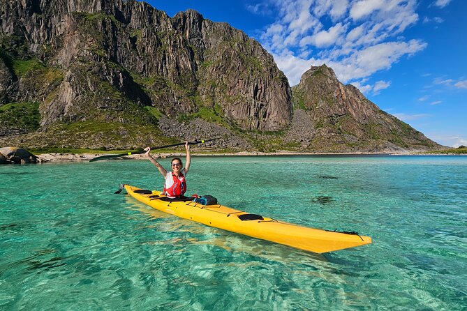 Sea Kayak Guided Tours on Skrova Island - Starting at Skrova ferry quay