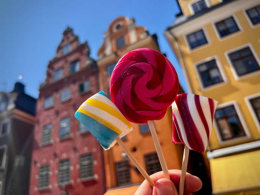 Secret Walking Food Tour Stockholm Old Town - Candy making inside Gamla Stan
