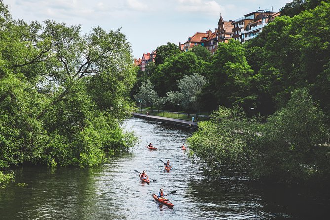 Self-Guided Kayak Adventure In Central Stockholm (One-man kayak) - What the Equipment Includes