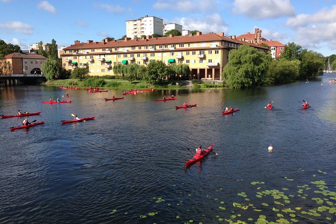 Self-Guided Kayak Adventure In Central Stockholm (Two-man kayak) - Starting at Långholmen for a water-level Stockholm