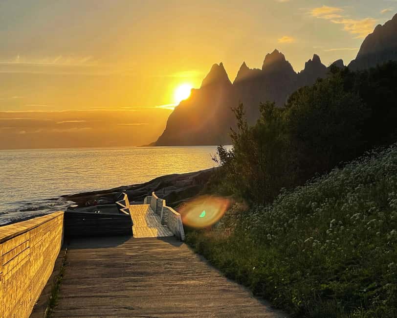 Senja: Guided Tour around Senja - Ersfjordstranda and the change from mountains to beach