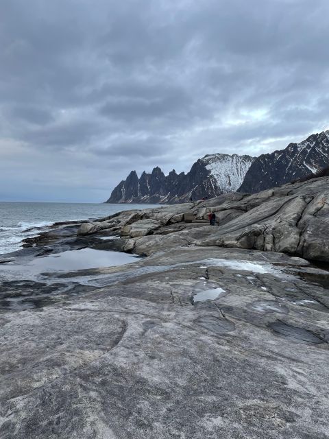Senja Island: Winter Light Package Deal, 1 Day and 1 Night - Snowshoes, firelight, and the northern sky