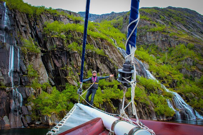Small Group Luxury Cruise to Trollfjord on a 33m Classic Yacht - The optional hot tub add-on