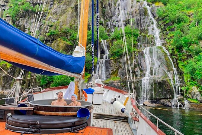 Small Group Luxury Cruise to Trollfjord on a 33m Classic Yacht - Crossing Vestfjord and reading the islands from the water