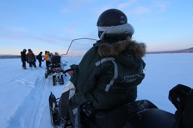Snowmobile Arctic Adventure - Returning to Kiruna after the ride