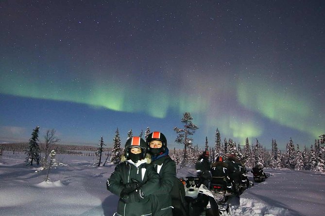 Snowmobile Aurora Expedition with dinner - What five hours really includes