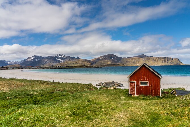 South Lofoten Highlights Photo Tour (Summer) - Rambergstranda: beach scenery with little time to linger